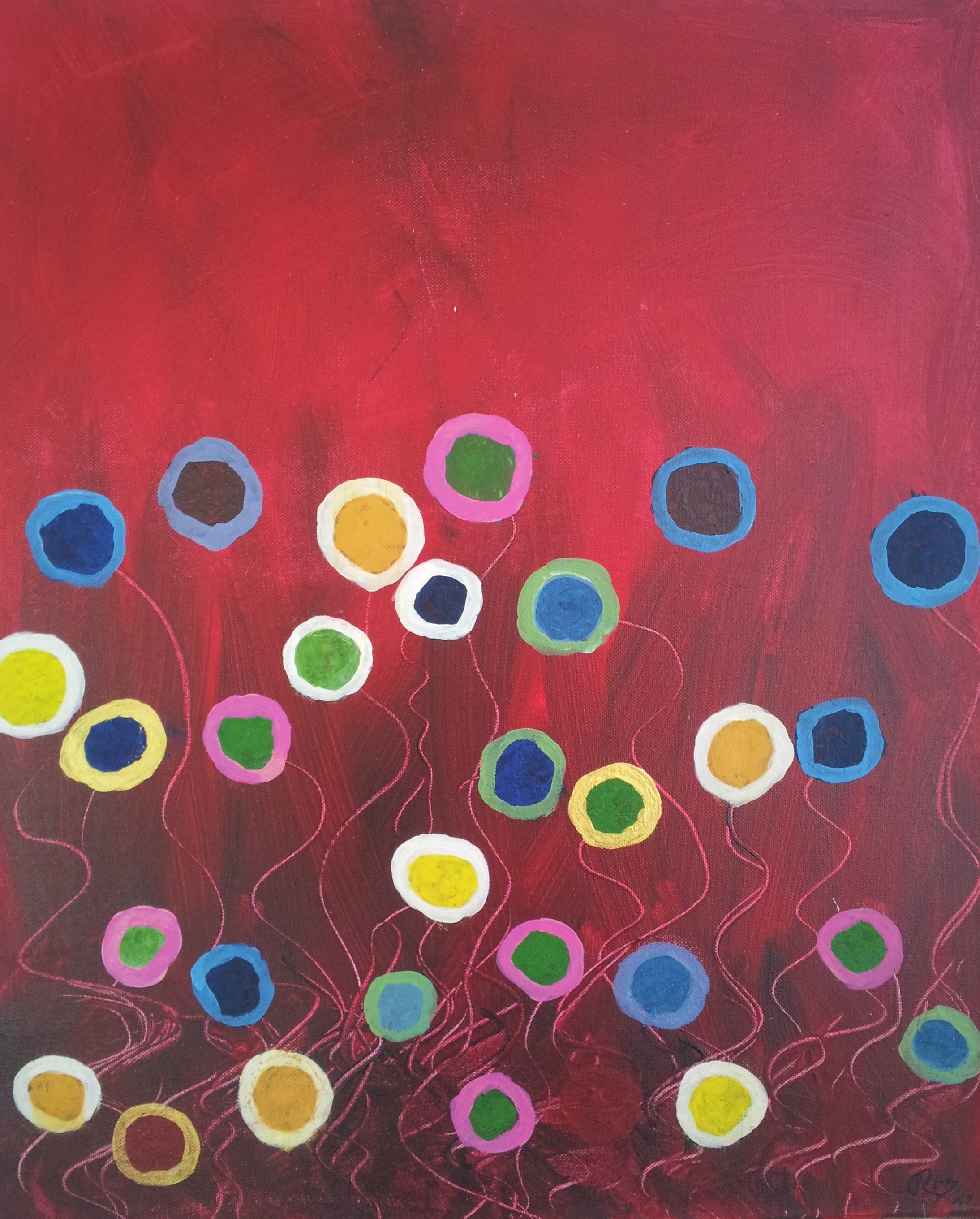 Leichtigkeit - 50x60cm